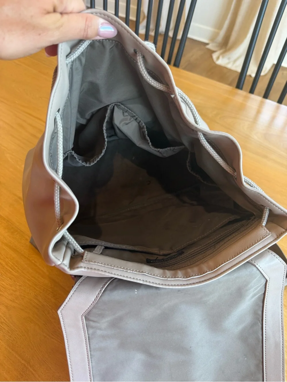 Freshly Picked Taupe Backpack